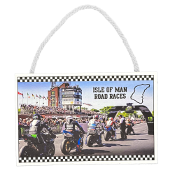 STARTED LINE - WOODEN WALL PLAQUE MG 272