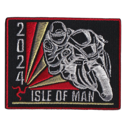 2024 SILVER BIKE IRON/SEW PATCH MG 870