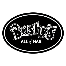 BUSHYS ALE OF MAN STICKER MG 807