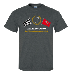 CROSS FLAGS DARK HEATHER T-SHIRT 25ATS13