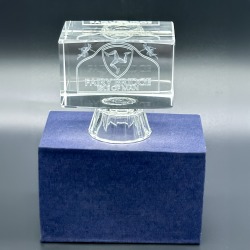 FAIRY BRIDGE SIGN GLASS ORNAMENT MG 551