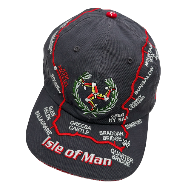MOUNTAIN COURSE CHARCOAL MAP CAP MG 841