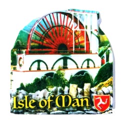 LAXEY WHEEL- RESIN- FRIDGE MAGNET MG 830