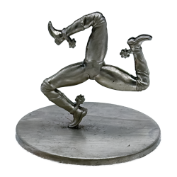 STANDING 3 LEGS METAL CARD HOLDER MG 417