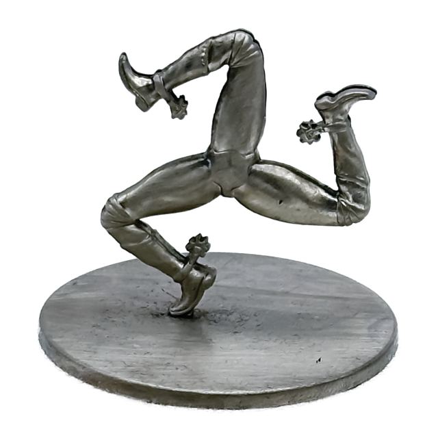STANDING 3 LEGS METAL CARD HOLDER MG 417