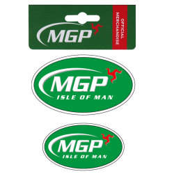 PACK OF 2 MGP LOGO STICKER H13-G
