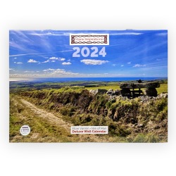 2024- MANX DELUXE WALL CALENDAR  MG 358