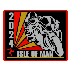 2024 SILVER BIKE STICKER MG 802