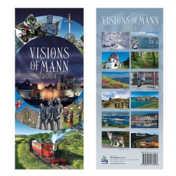 2024- Visions of Mann - Slim Calendar MG 356