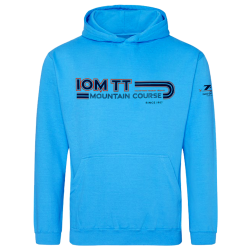 MOUNTAIN COURSE - HAWIIAN BLUE KIDS HOODIE MCTTKHW