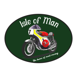 VINTAGE BIKE STICKER MG 816