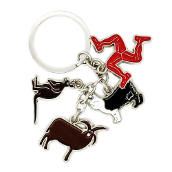 WALLABEE, 3LEGS, CAT, SHEEP KEYRING   MG 082