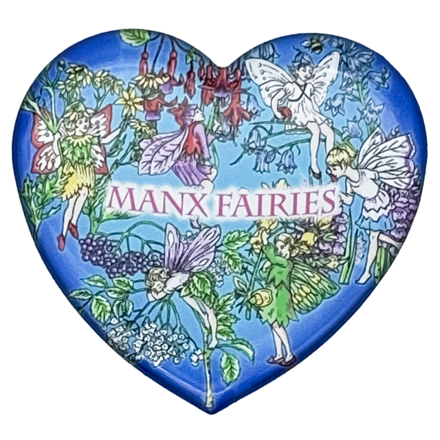 FAIRIES - HEART SHAPE  MAGNET MG 507