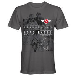 ULTIMATE RACES - CHARCOAL T-SHIRT ATS 35