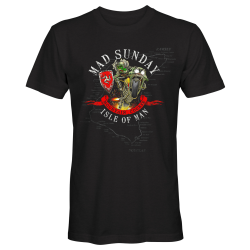 MAD SUNDAY -BLACK T-SHIRT ATS 43