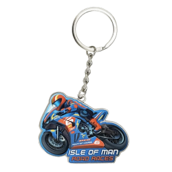 BLUE BIKE-METAL KEYRING - MG 516