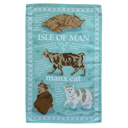 TEA TOWEL - MANX CATS MG 792