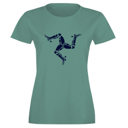 3LEGS - MINT GREEN LADIES T-SHIRT - 25LMT 10