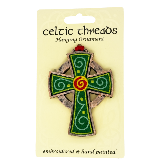CHRISTMAS  ORNAMENT - GREEN CROSS MG 034