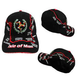 MOUNTAIN COURSE - KIDS BLACK CAP MG 490