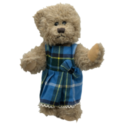 MANX TARTAN TEDDY - LARGE - MG 091