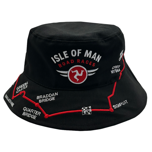 MOUNTAIN COURSE BLACK BUCKET HAT MG 851