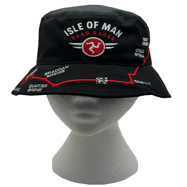 MOUNTAIN COURSE BLACK BUCKET HAT MG 851