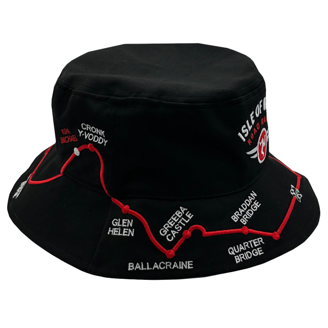MOUNTAIN COURSE BLACK BUCKET HAT MG 851