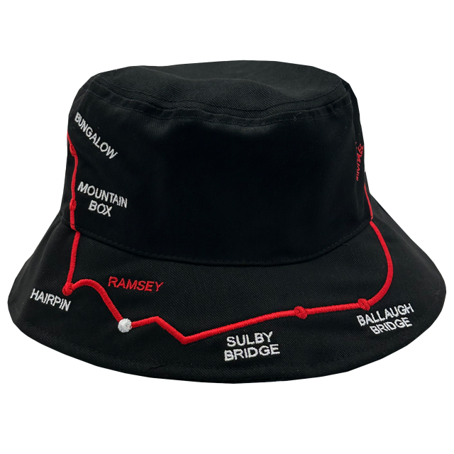 MOUNTAIN COURSE BLACK BUCKET HAT MG 851