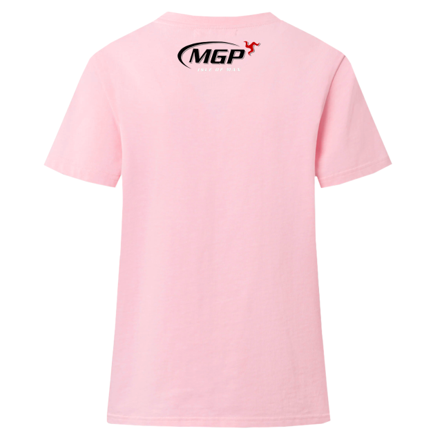 2025 - MANX GRAND PRIX- PINK T-SHIRT 25MGP-PT