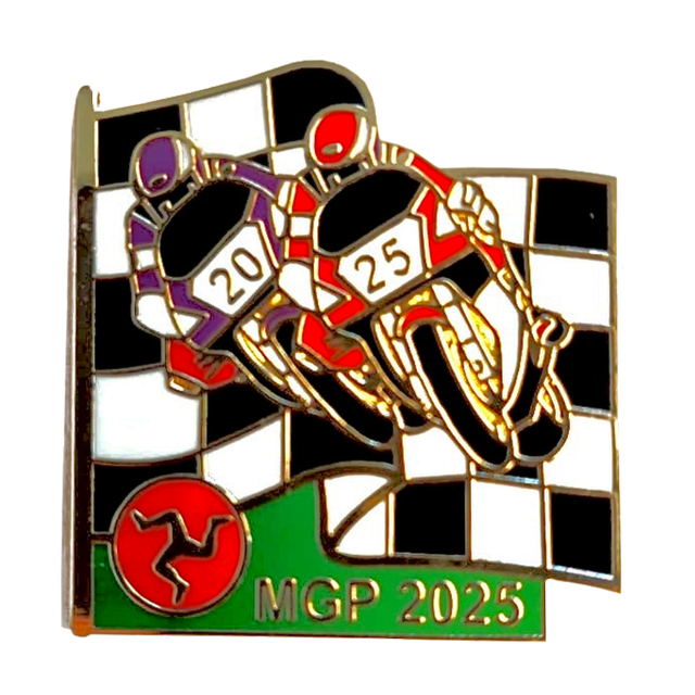 2025-MANX GRAND PRIX PIN - 25MGPP