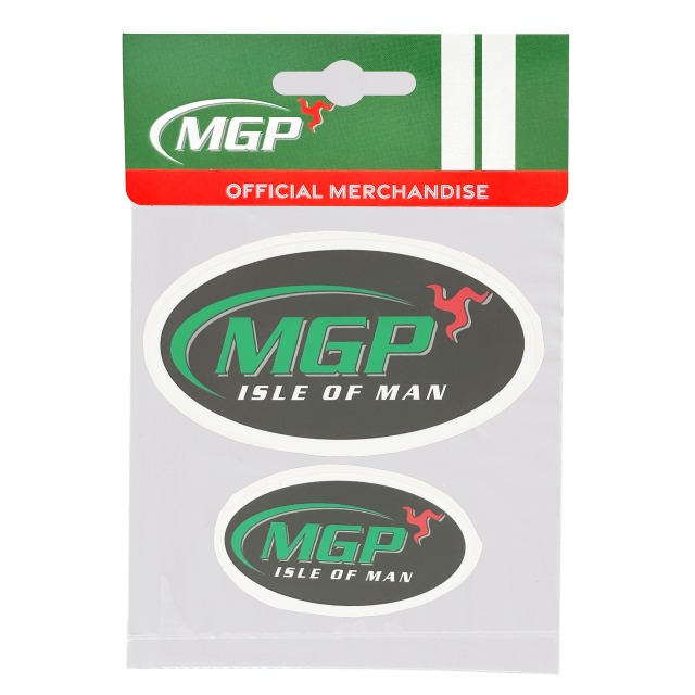 MGP LOGO -BLACK STICKERS 25MGP-BST