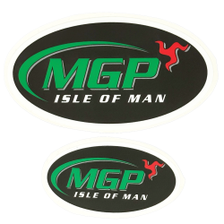 MGP LOGO -BLACK STICKERS 25MGP-BST