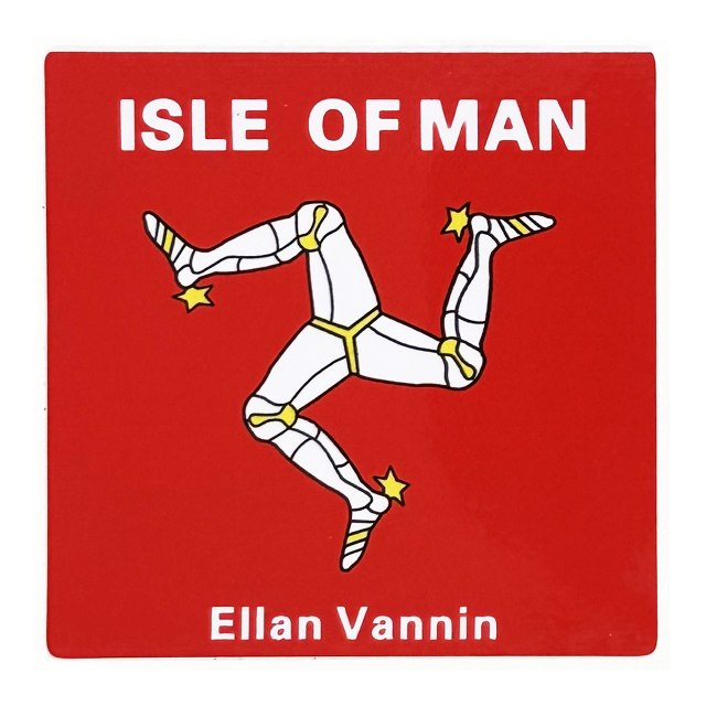 3LEGS OF MAN-STICKER MG 484
