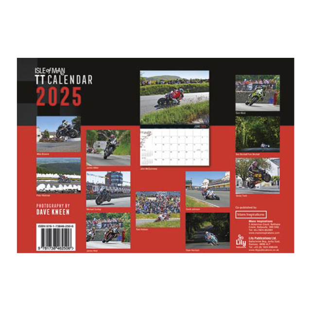 2025- TT DELUXE WALL CALENDAR  MG 381