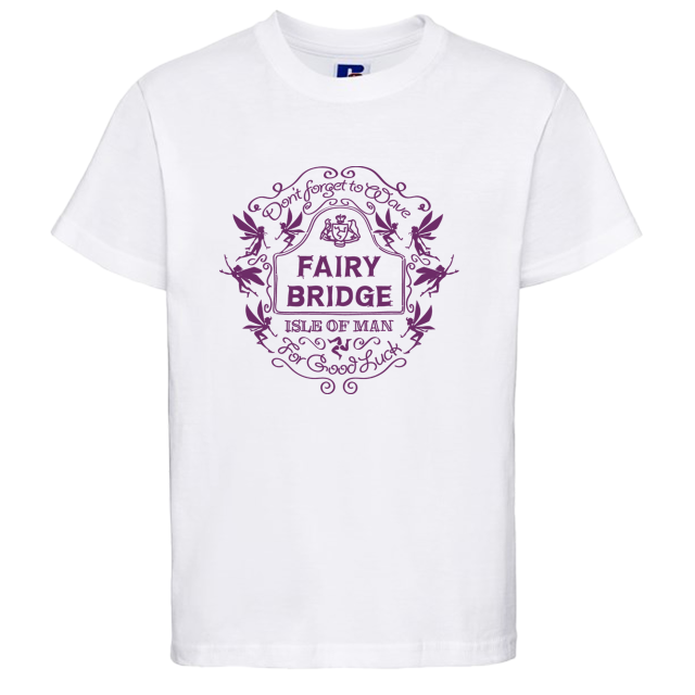 WAVE @ THE FAIRIES - WHITE KIDS - TEE 25KTS15