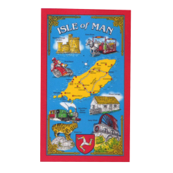 MANX SCENES TEA-TOWEL MG 555