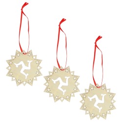 3LEGS STAR CHRISTMAS TREE HANGER MG 652