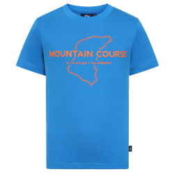 266 KIDS - MT. COURSE BRIGHT BLUE T-SHIRT 
