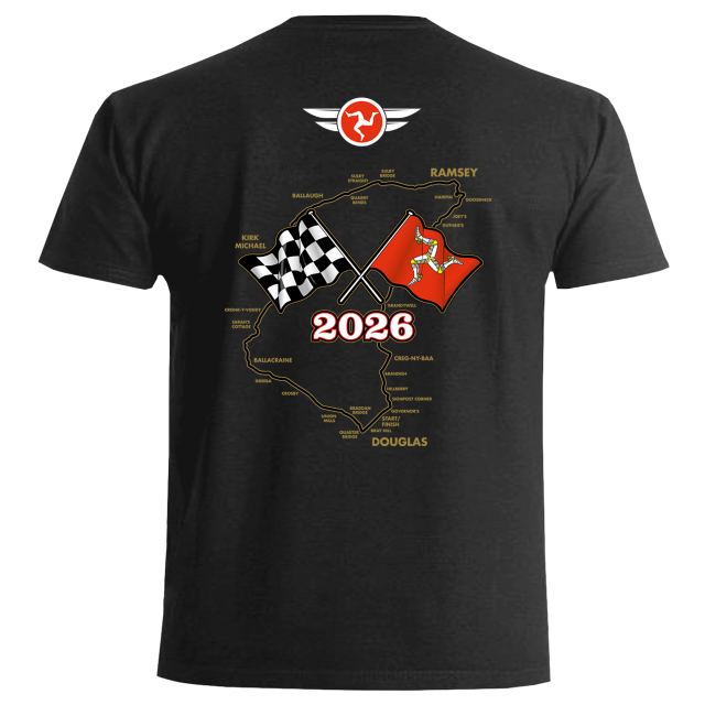 2026 GOLD BIKES - BLACK TEE - ATS 21