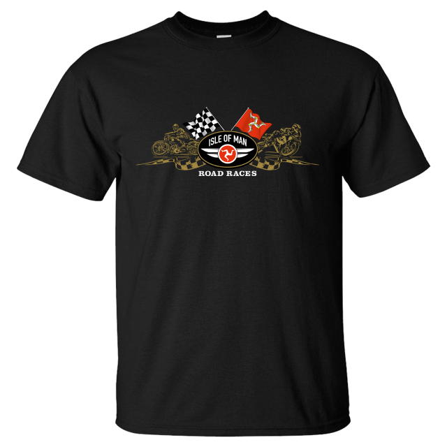 2026 GOLD BIKES - BLACK TEE - ATS 21
