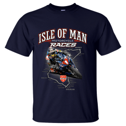 BIKE No 1 NAVY T-SHIRT ATS 32