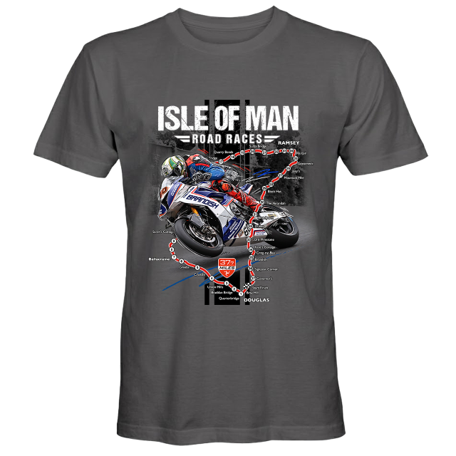BRANDISH - CHARCOAL T-SHIRT ATS 37