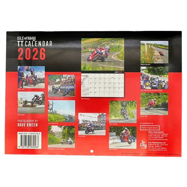 2026- TT DELUXE WALL CALENDAR  MG 382