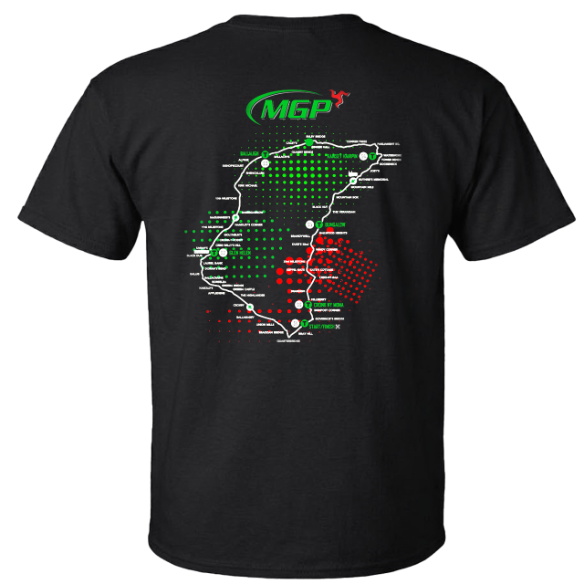 2026 - MGP BIKE RECORDS LINE - BLACK T-SHIRT 26MGP H06B