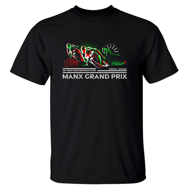 2026 - MGP BIKE RECORDS LINE - BLACK T-SHIRT 26MGP H06B