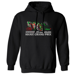 2026 - MGP BIKE RECORDS LINE - BLACK HOODIE 26MGP H07B