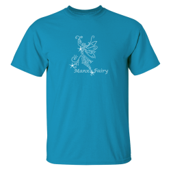DIAMANTE FAIRY - AZURE BLUE -KIDS T-SHIRT KTS25