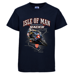 BIKE No 1 KIDS NAVY T-SHIRT KTS 33