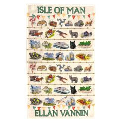 MANX SCENES TEA-TOWEL MG 272